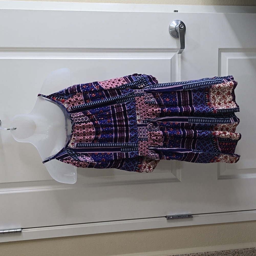 American Eagle Outfitters Patchwork Pattern Dress… - image 7